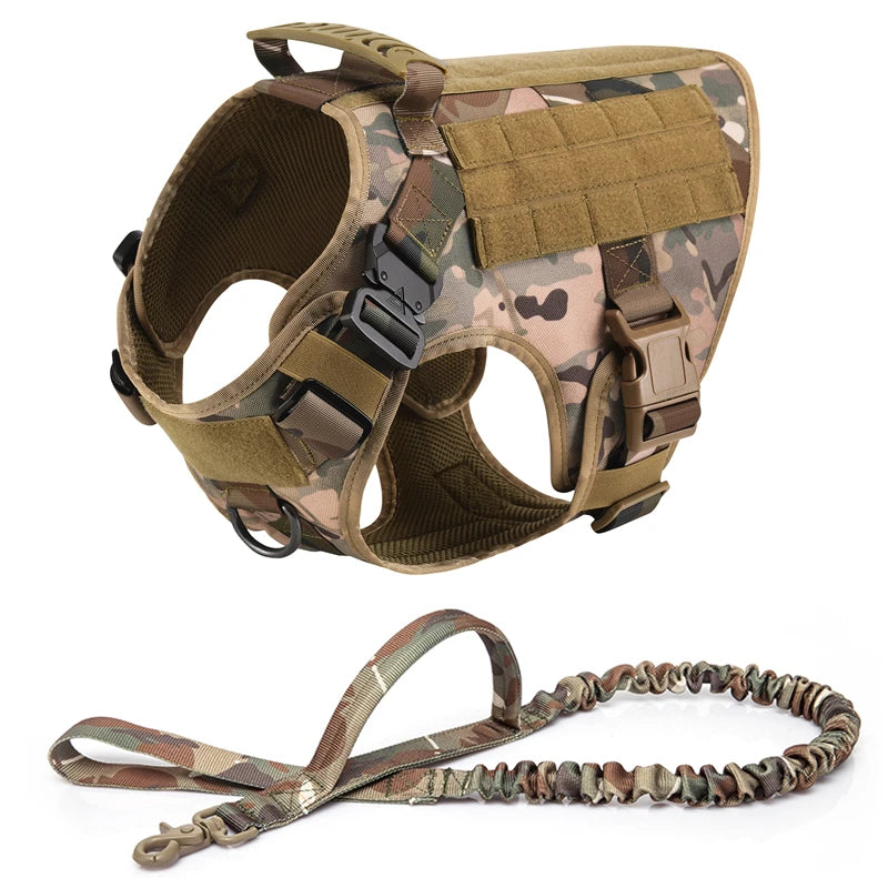 The Modahub Tactical Dog Harness for Large Dogs
