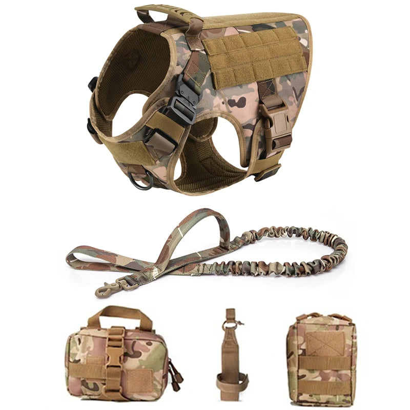 The Modahub Tactical Dog Harness for Large Dogs