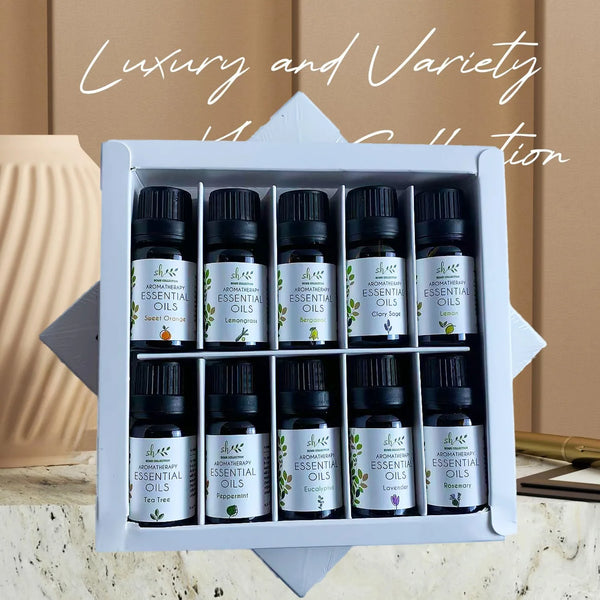 Modahub 10pc Essential Oil Starter Set · Gift Box