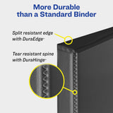Avery Durable View Binders, 1 Inch, Assorted, 4-Pack