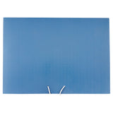 Smead Poly Expanding File, 12 Pockets, Letter Size, Blue/Black