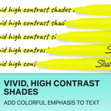 Sharpie Pocket Highlighters, Chisel Tip, Assorted Colors, 12-Count