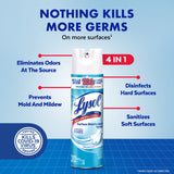 Lysol Disinfectant Spray, Crisp Linen, 19 oz, 2-Pack