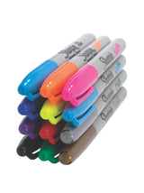Sharpie Permanent Markers, Fine Point, Assorted, 12-Pack