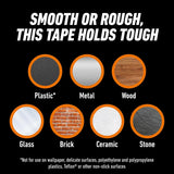 Modahub Invisible Mounting Tape · 1" × 60" Clear