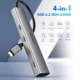 Modahub Slim 4-Port USB-C Hub · 10Gbps