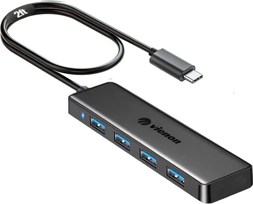 Modahub 4-Port USB 3.0 Hub · For MacBook & iPad