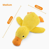🦆 Plush Duck Dog Toy – Squeaky, Durable & Chew Resistant