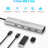 Modahub Slim 4-Port USB-C Hub · 10Gbps