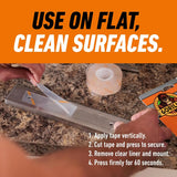 Modahub Invisible Mounting Tape · 1" × 60" Clear