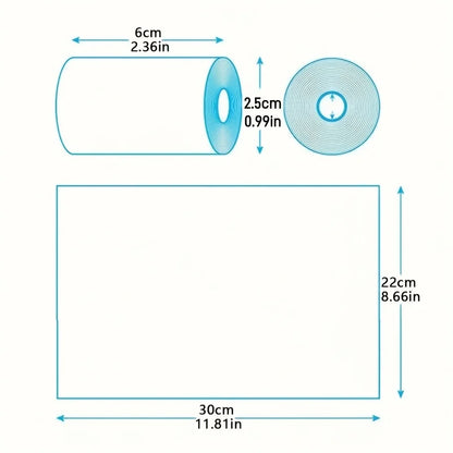 120 Count Extra Thick Leakproof Poop Bags - Vibrant Pink & Purple Designs