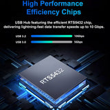 Modahub Slim 4-Port USB-C Hub · 10Gbps