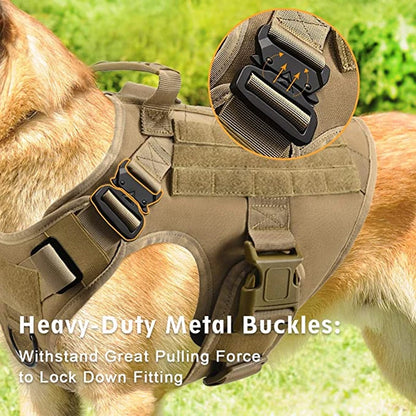 The Modahub Tactical Dog Harness for Large Dogs