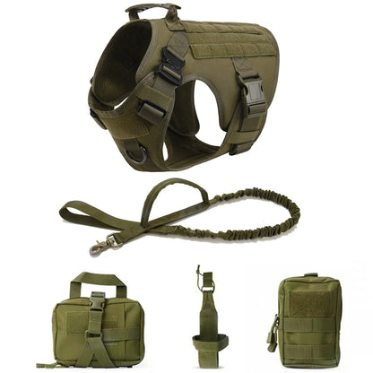 The Modahub Tactical Dog Harness for Large Dogs