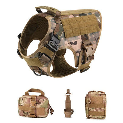 The Modahub Tactical Dog Harness for Large Dogs