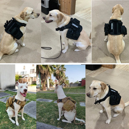 The Modahub Tactical Dog Harness for Large Dogs