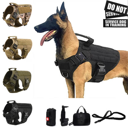 The Modahub Tactical Dog Harness for Large Dogs