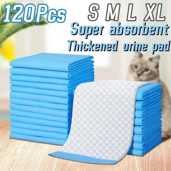 PawDry™ Super Absorbent Pet Training Pads – Disposable Pee Pads for Dogs & Cats