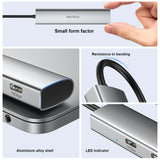 Modahub Slim 4-Port USB-C Hub · 10Gbps
