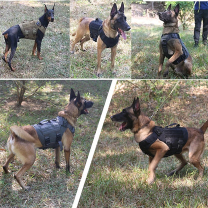 The Modahub Tactical Dog Harness for Large Dogs