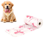 120 Count Extra Thick Leakproof Poop Bags - Vibrant Pink & Purple Designs