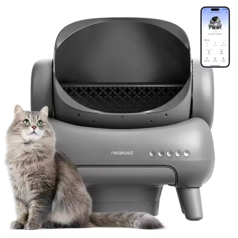 Neakasa® Smart Self-Cleaning Cat Litter Box – No Scooping, No Smell