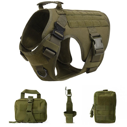 The Modahub Tactical Dog Harness for Large Dogs