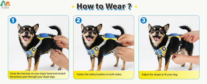 Grab & Go - Tactical Dog Harness with Leash & Pouches