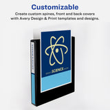Avery Durable View Binders, 1 Inch, Assorted, 4-Pack