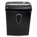 Aurora 8-Sheet Cross-Cut Paper Shredder, Black