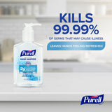 Purell Advanced Hand Sanitizer Refreshing Gel, 8 oz Pump Bottle