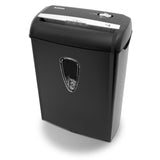 Aurora 8-Sheet Cross-Cut Paper Shredder, Black