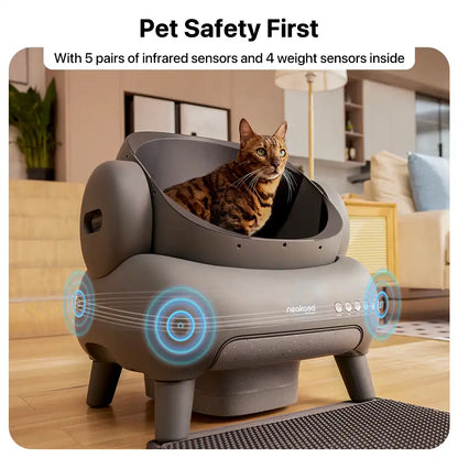 Stop Scooping Forever – The #1 Smart Litter Box Eliminates Odor Automatically